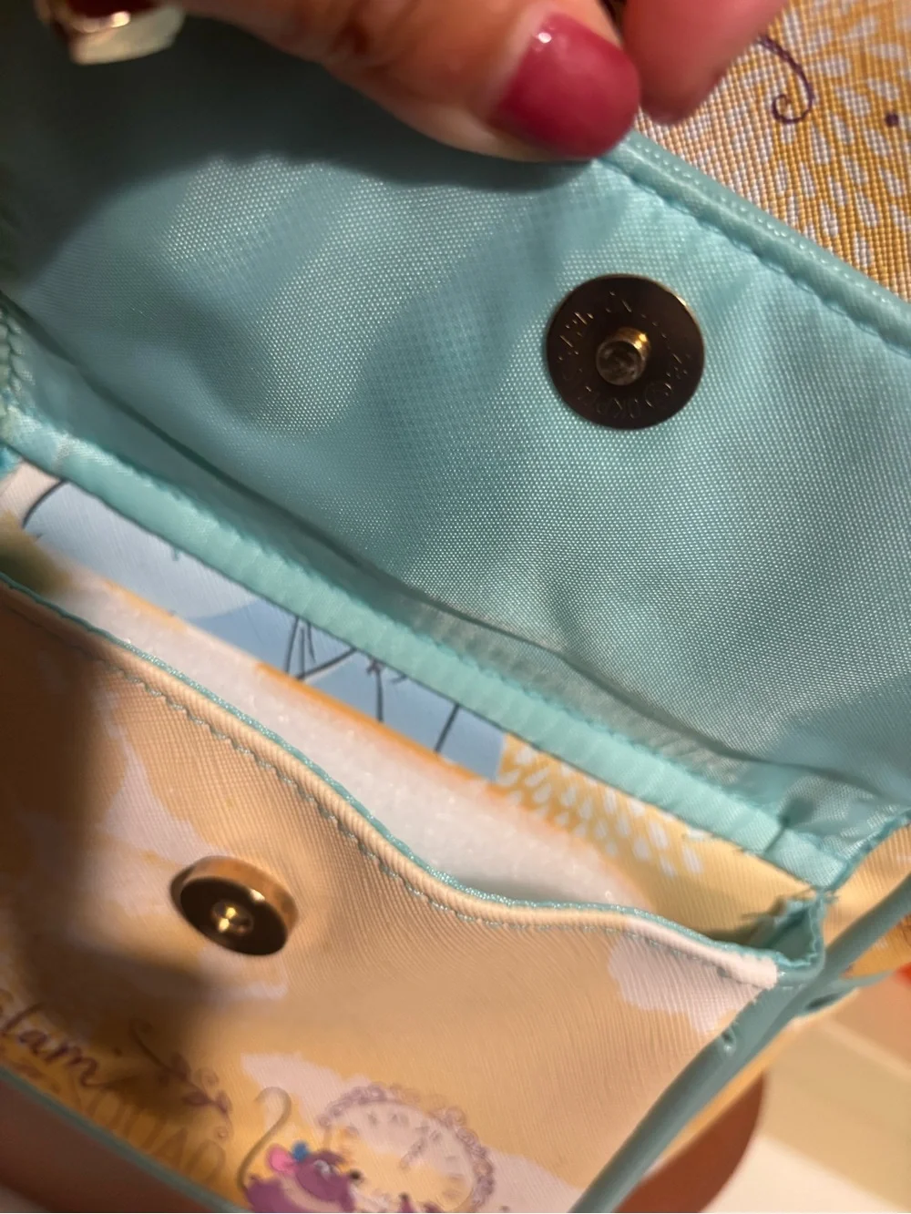 Disney Teal & Yellow Cinderella Mini Backpack